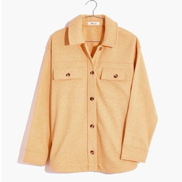 Madewell Brushed Herringbone Knit Shirt
Jacket in Size Large - Picture 1 of 6